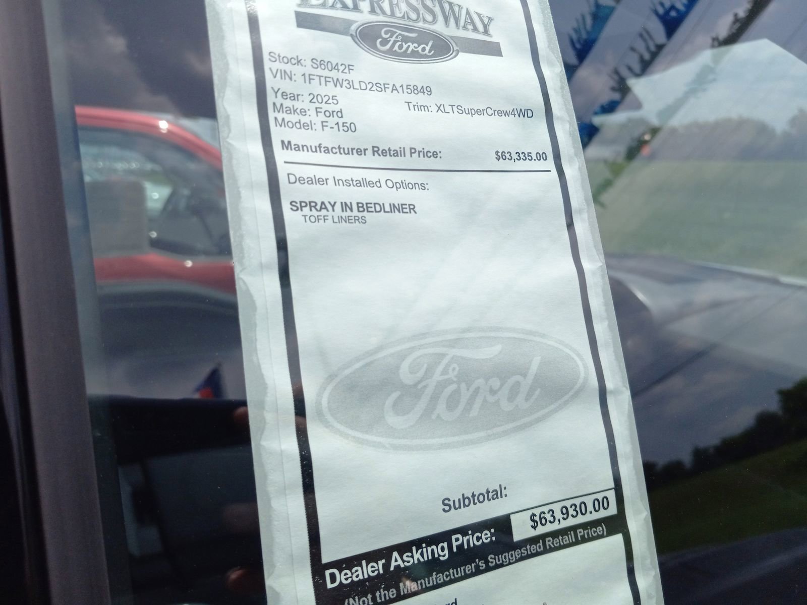 New 2025 Ford F150 XLT w/ Equipment Group 302A MID AWD/4WD image 24