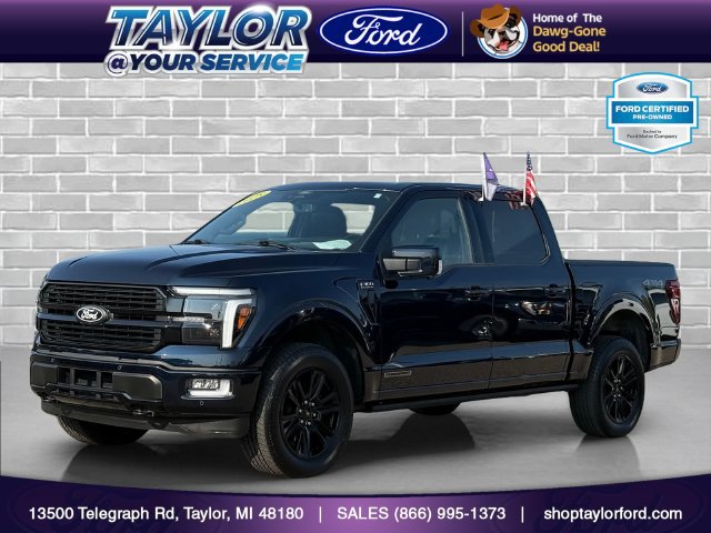 Certified 2025 Ford F150 Platinum w/ Equipment Group 702A High AWD/4WD image 1