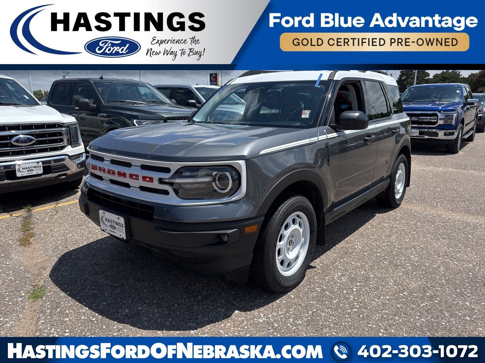 Certified 2024 Ford Bronco Sport Heritage w/ Heritage Convenience Package AWD/4WD image 1