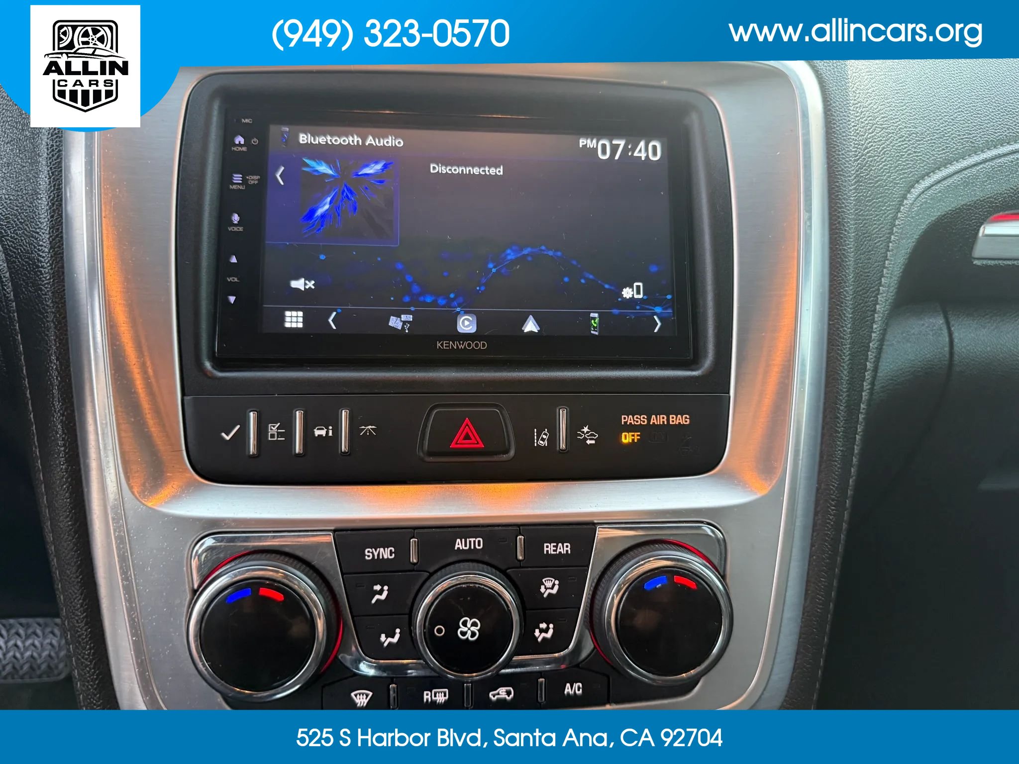 Used 2015 GMC Acadia SLT w/ Open Road Package FWD image 12