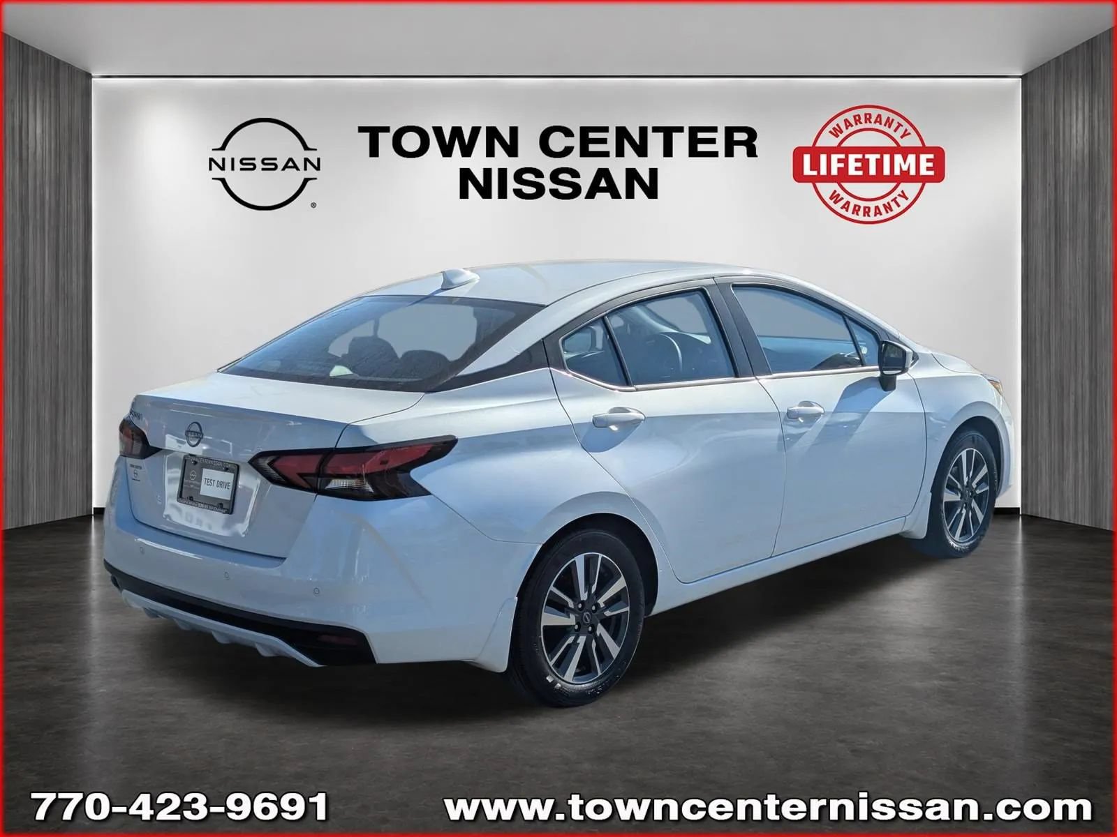 New 2025 Nissan Versa SV w/ Trunk Package FWD image 8