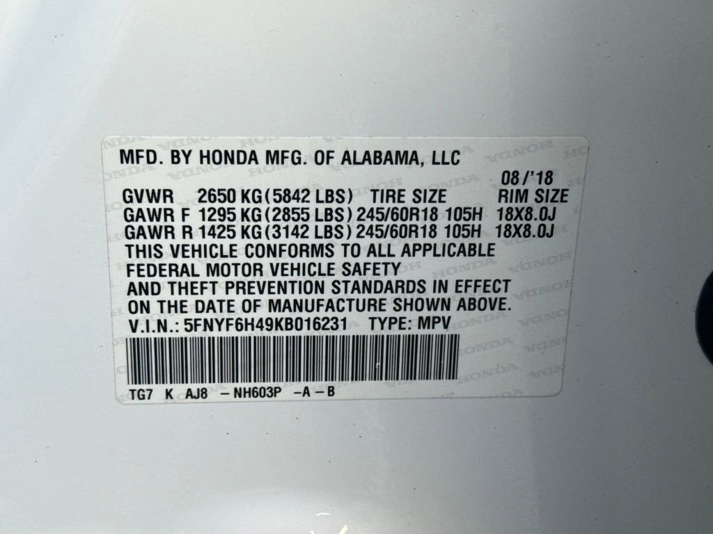 Used 2019 Honda Pilot EX-L image 30