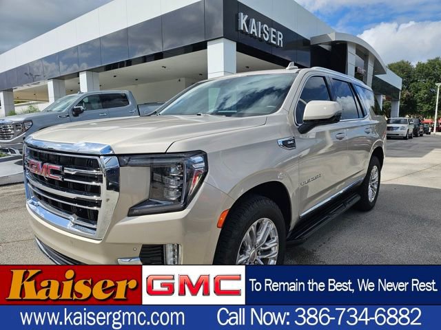 Used 2022 GMC Yukon SLT w/ SLT Premium Package image 1