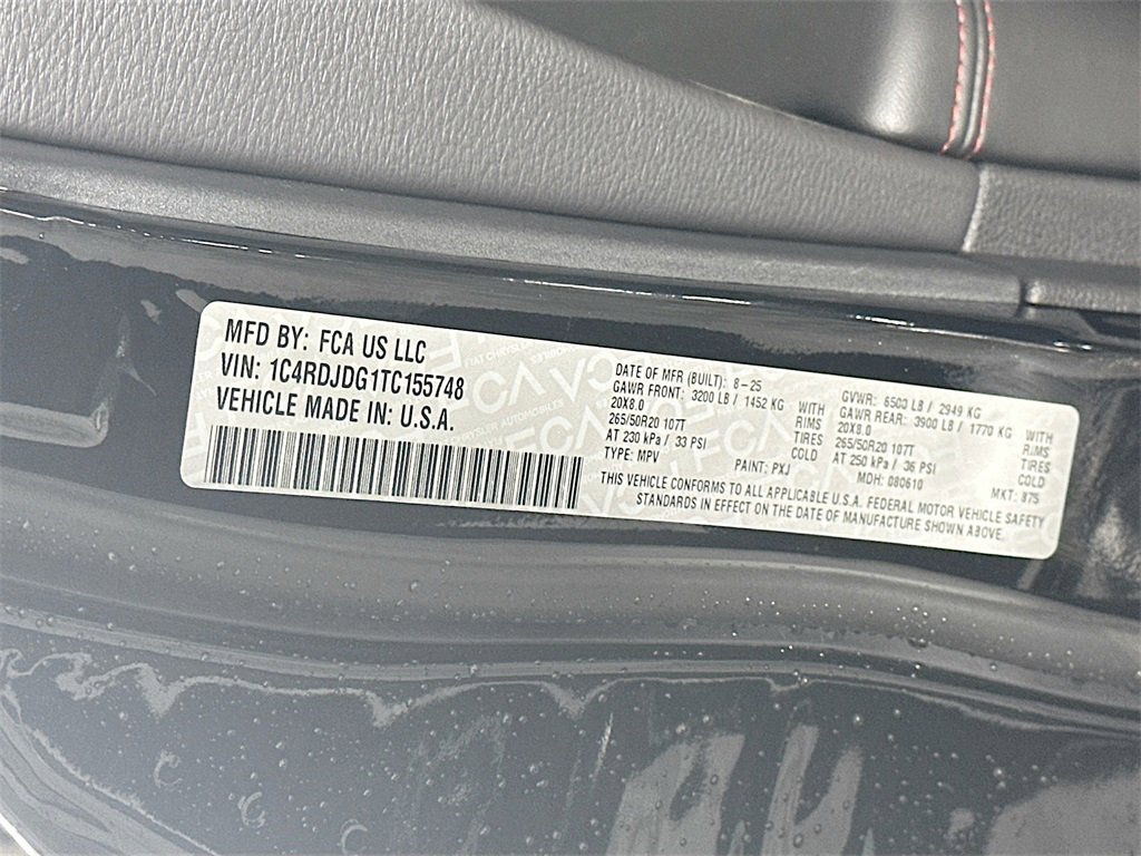 New 2026 Dodge Durango GT w/ Trailer Tow Group IV image 19