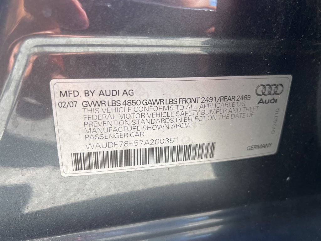 Used 2007 Audi A4 2.0T AWD/4WD image 14