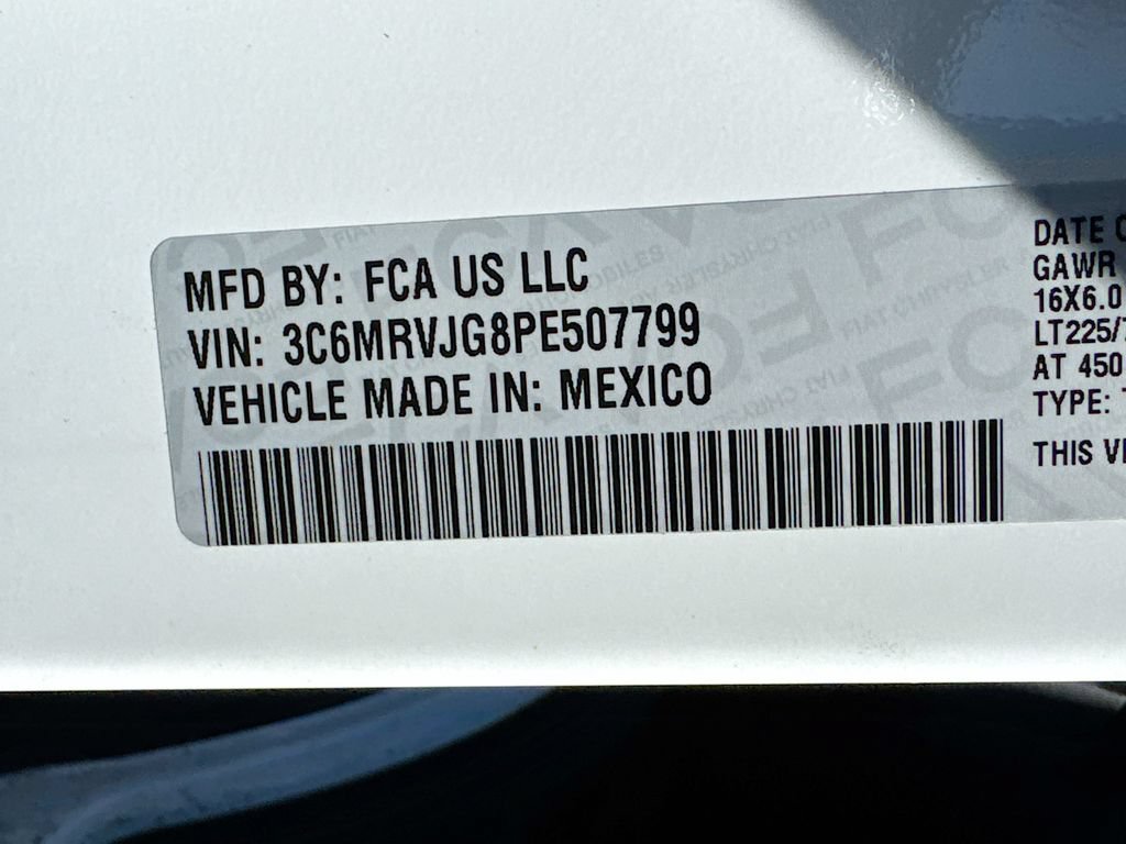 Used 2023 RAM ProMaster 3500 FWD image 12
