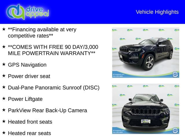 Used 2022 Jeep Grand Cherokee Limited 4xe w/ Luxury Tech Group II AWD/4WD image 12