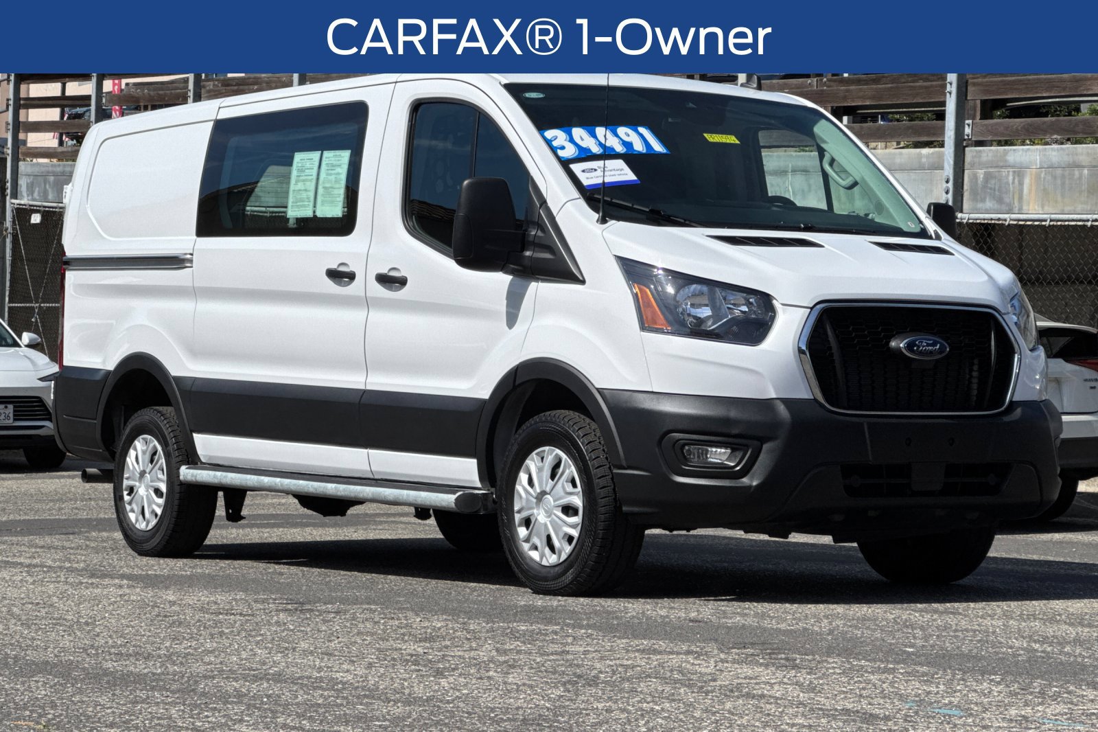 Certified 2025 Ford Transit 250 Low Roof w/ Exterior Upgrade Package RWD image 3