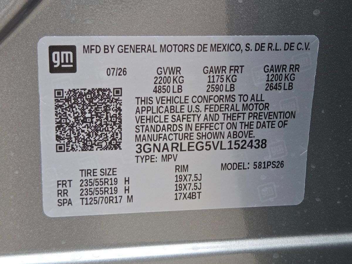 New 2027 Chevrolet Equinox RS FWD image 37