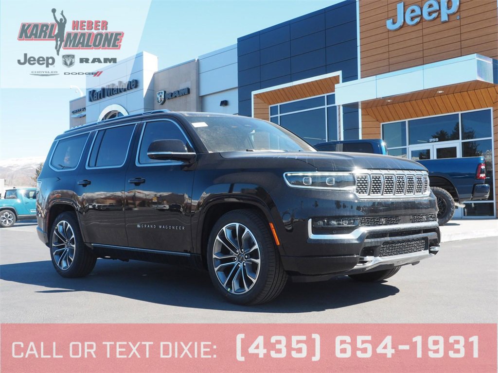 New 2024 Jeep Grand Wagoneer Series III w/ Rear Seat Video Group 1