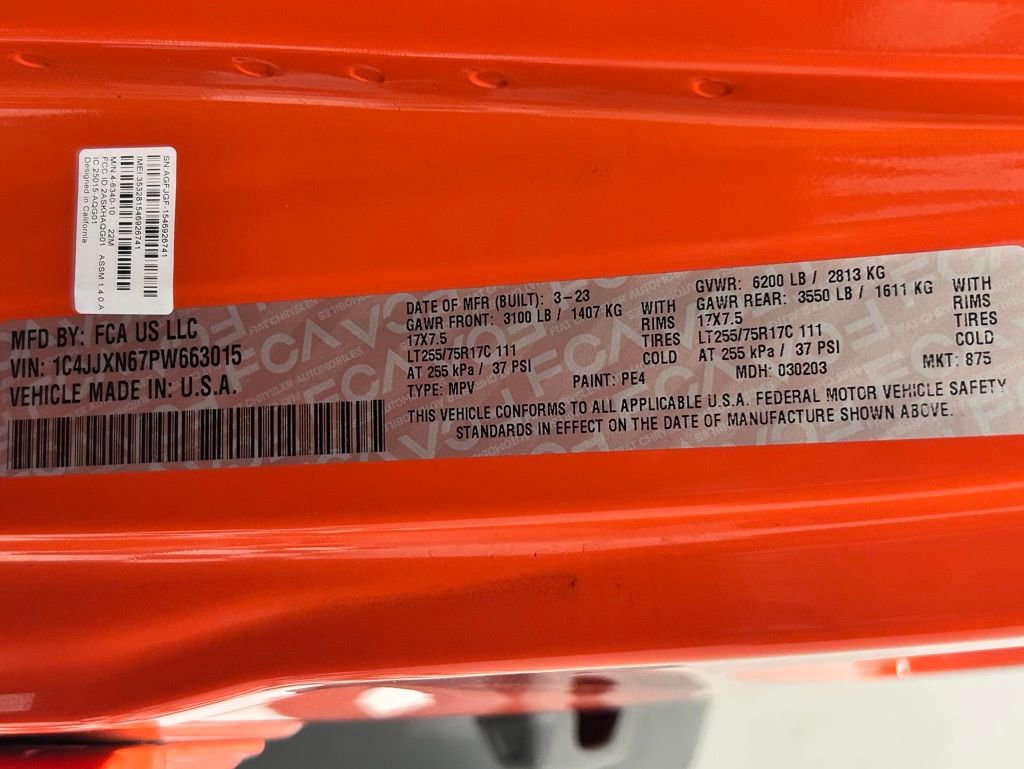 Certified 2023 Jeep Wrangler Unlimited w/ Cold Weather Group image 23