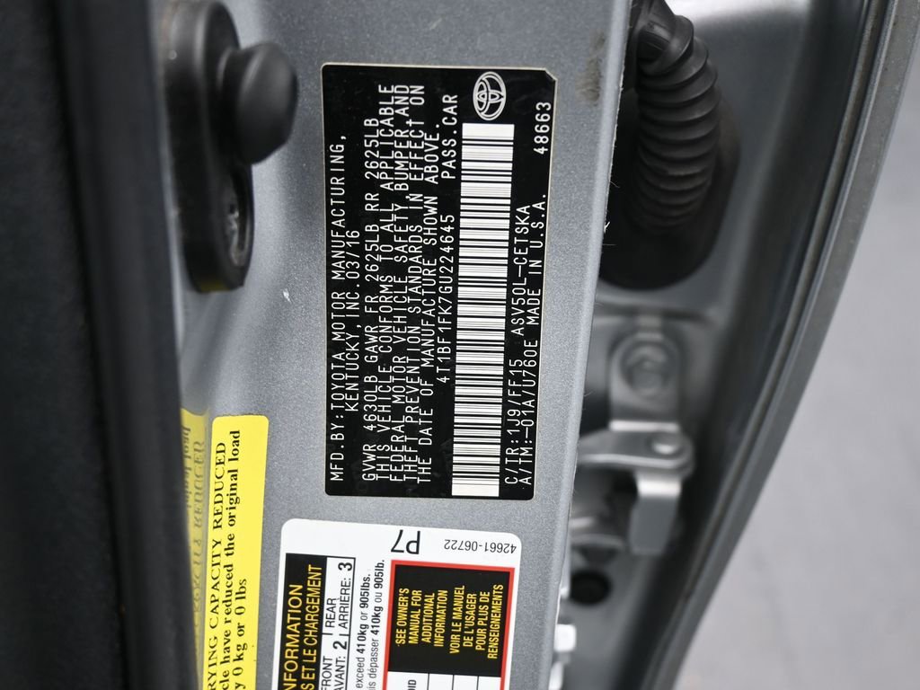 Used 2016 Toyota Camry SE FWD image 15