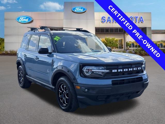 Certified 2021 Ford Bronco Sport Outer Banks