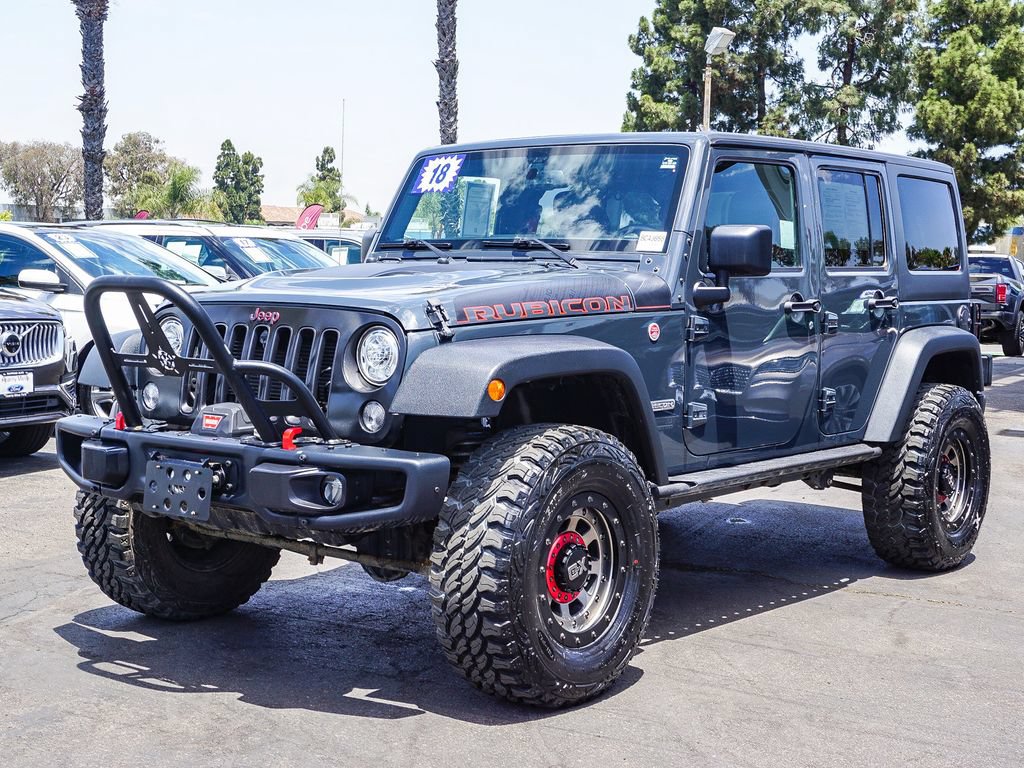 Used 2018 Jeep Wrangler Unlimited Rubicon AWD/4WD image 3