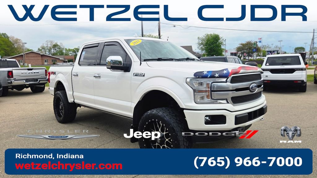 Used 2018 Ford F150 Platinum w/ Technology Package