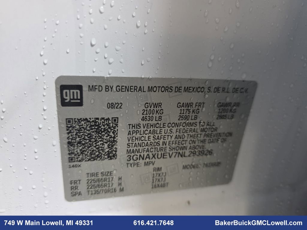 Used 2022 Chevrolet Equinox LT image 34