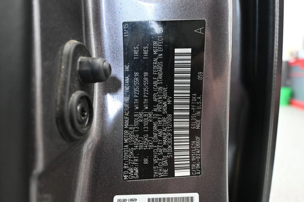 Used 2015 Toyota Sienna XLE AWD/4WD image 52