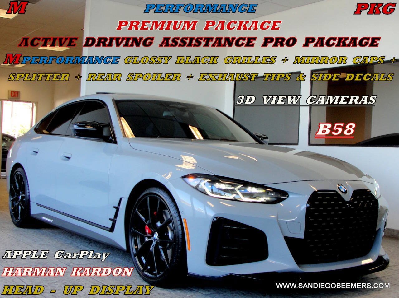 Used 2023 BMW M440i Gran Coupe RWD image 1