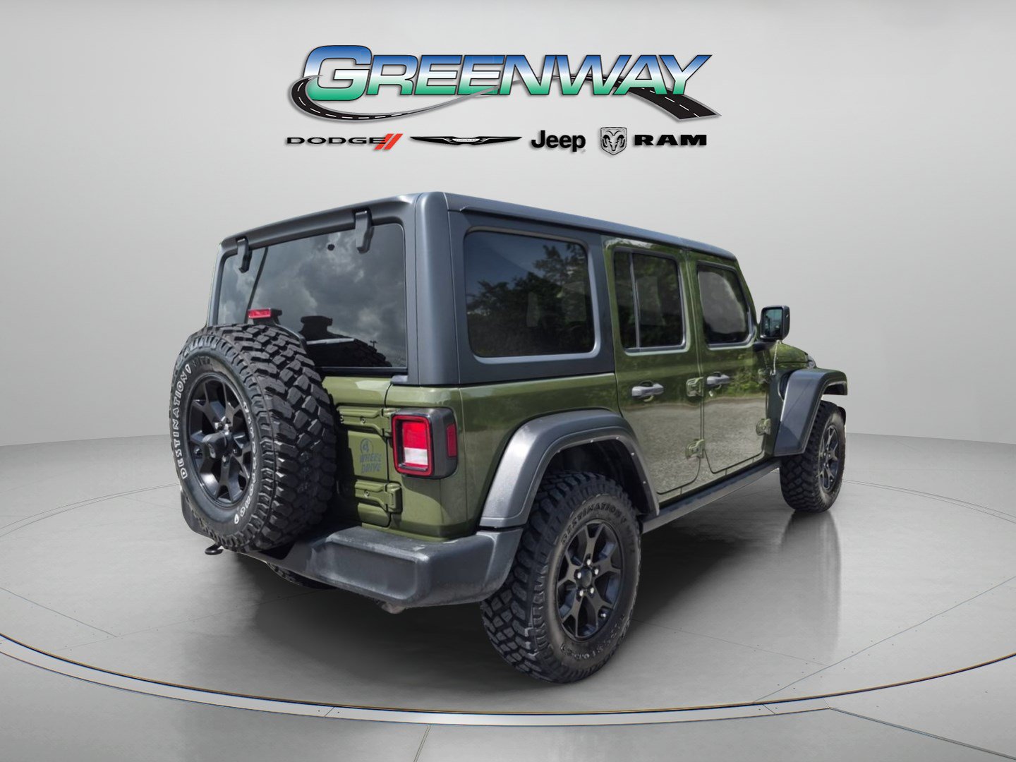 Used 2021 Jeep Wrangler Unlimited Sport AWD/4WD image 3