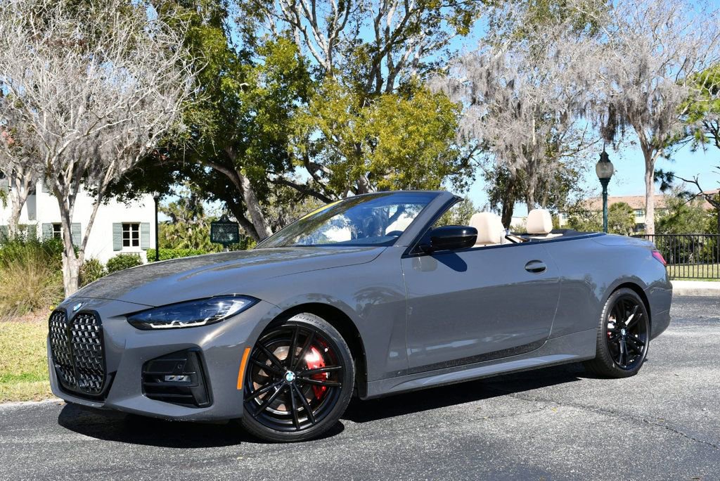 Used 2022 BMW 430i Convertible w/ M Sport Package RWD image 22