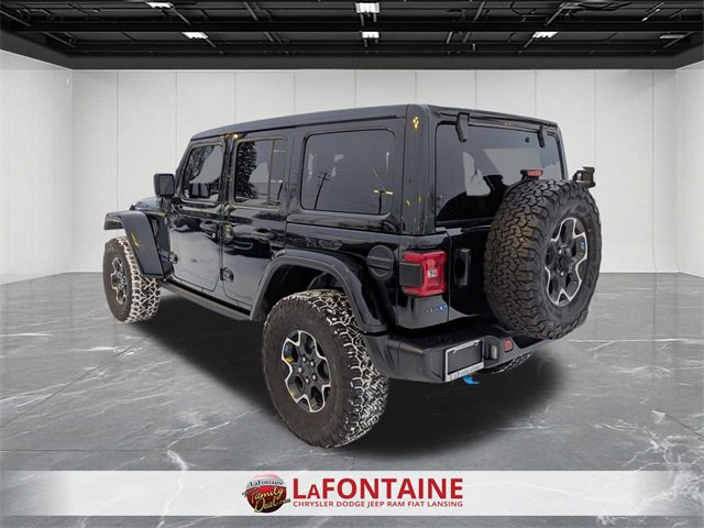 Used 2023 Jeep Wrangler Unlimited Rubicon 4xe w/ Cold Weather Group image 3
