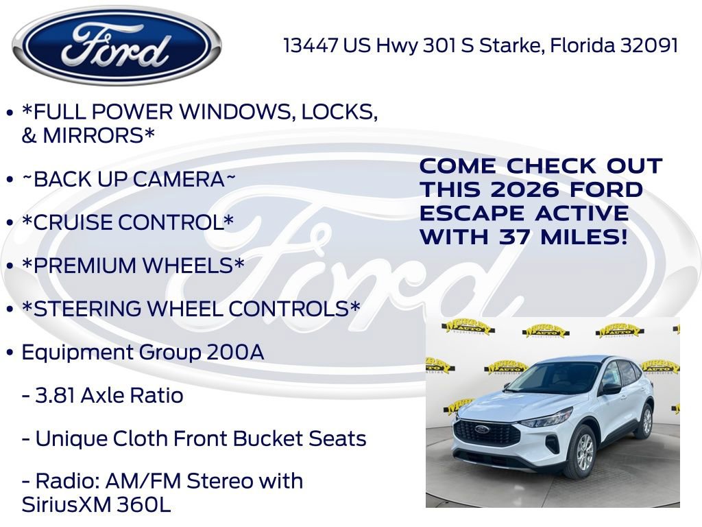 New 2026 Ford Escape Active w/ Tech Pack #1 FWD image 10
