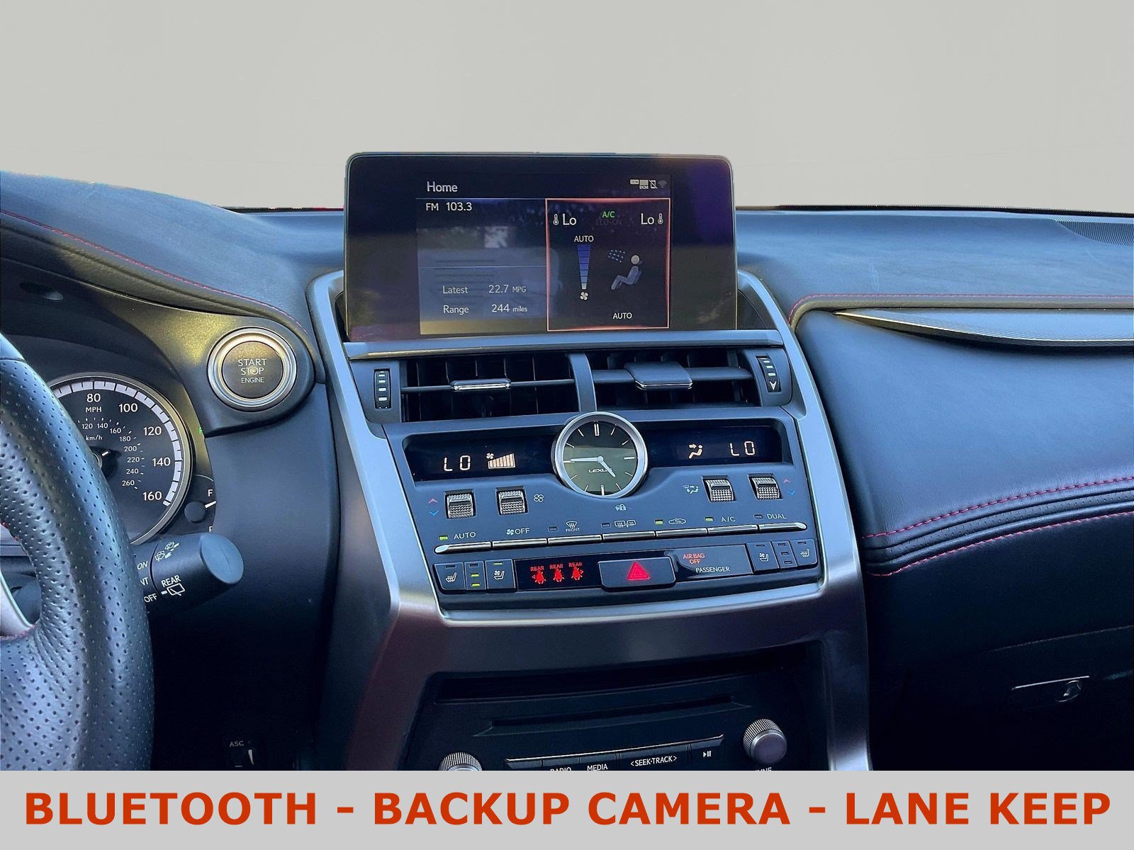 Used 2021 Lexus NX 300 F Sport w/ F Sport Premium Package AWD/4WD image 9