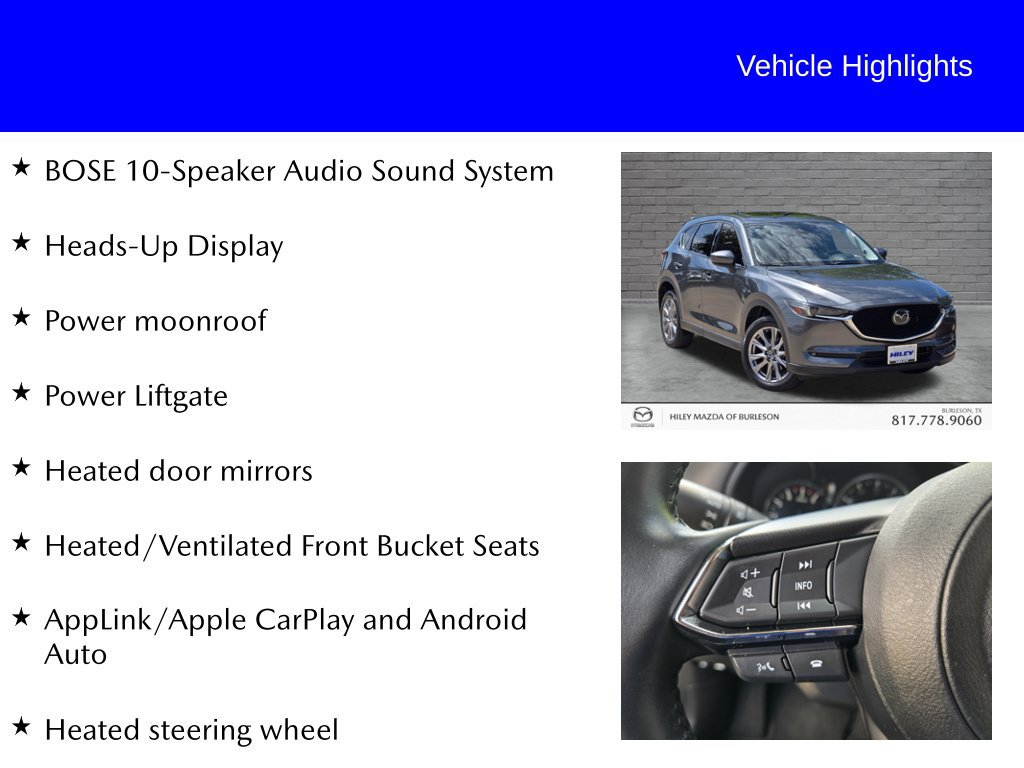 Used 2021 MAZDA CX-5 Grand Touring Reserve AWD/4WD image 10