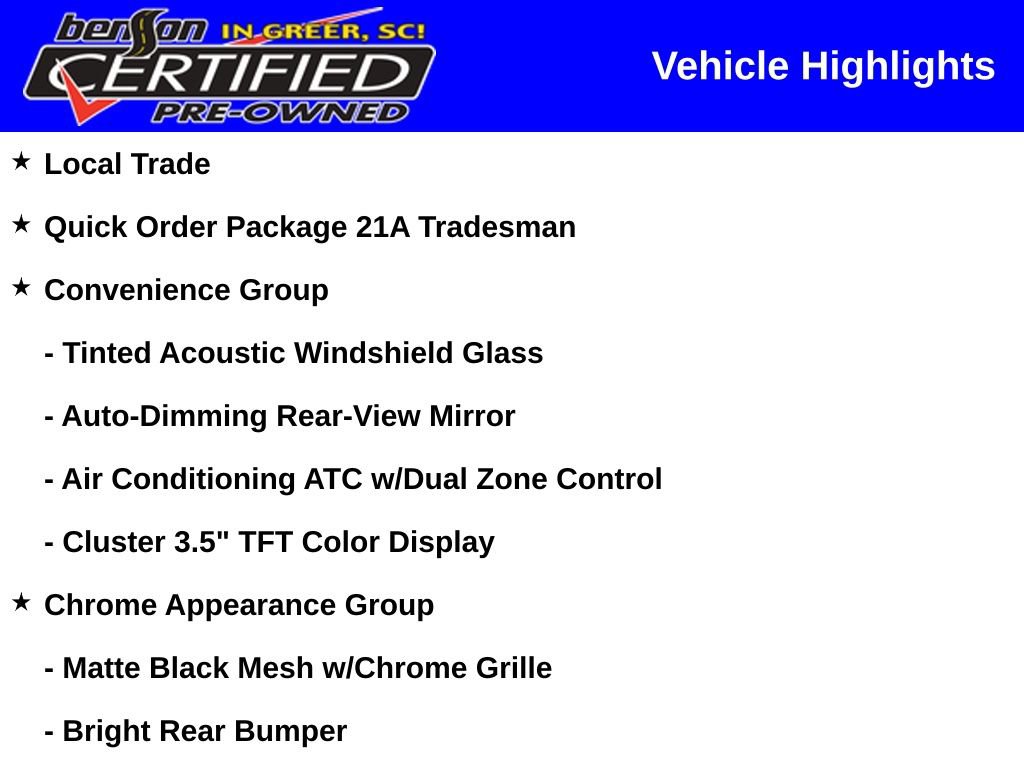 Used 2021 RAM 3500 Tradesman w/ Chrome Appearance Group AWD/4WD image 2