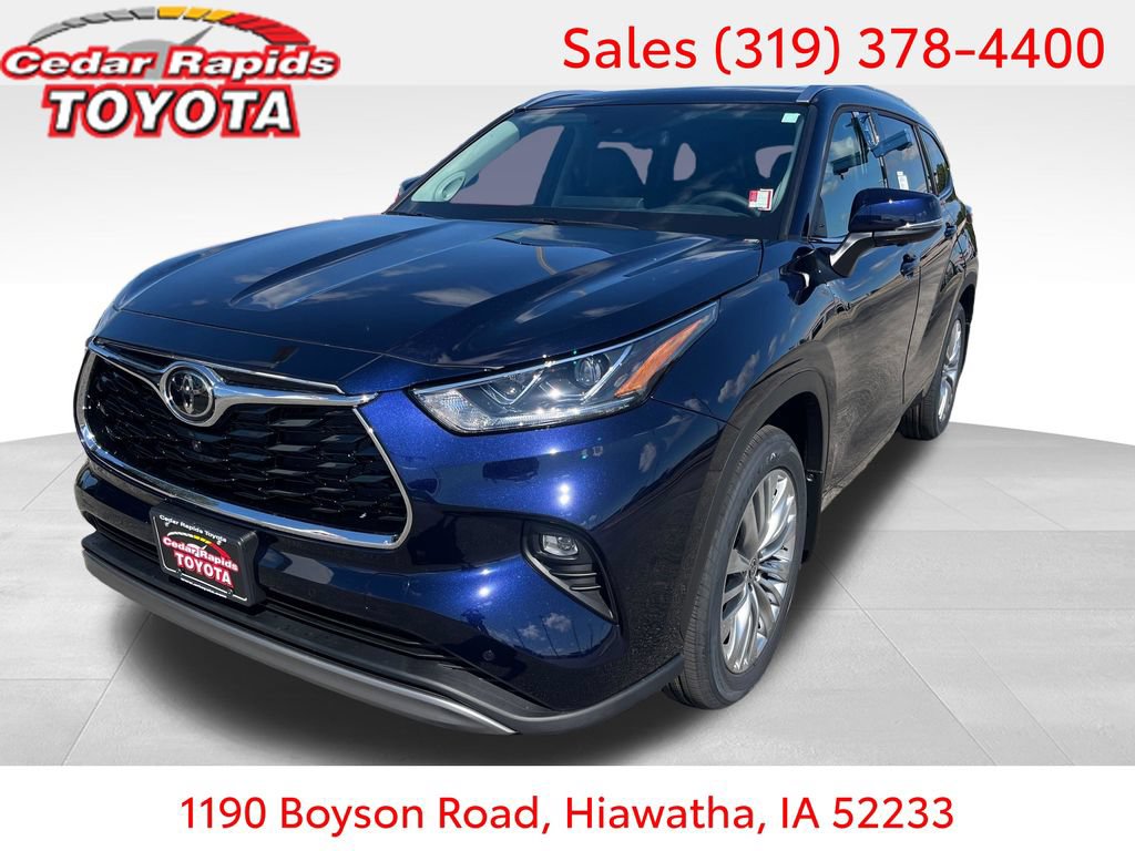 New 2026 Toyota Highlander Platinum