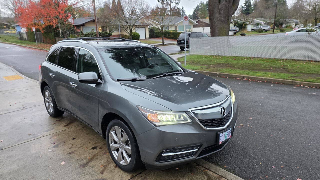 Used 2014 Acura MDX w/ Advance & Entertainment Pkg AWD/4WD image 3