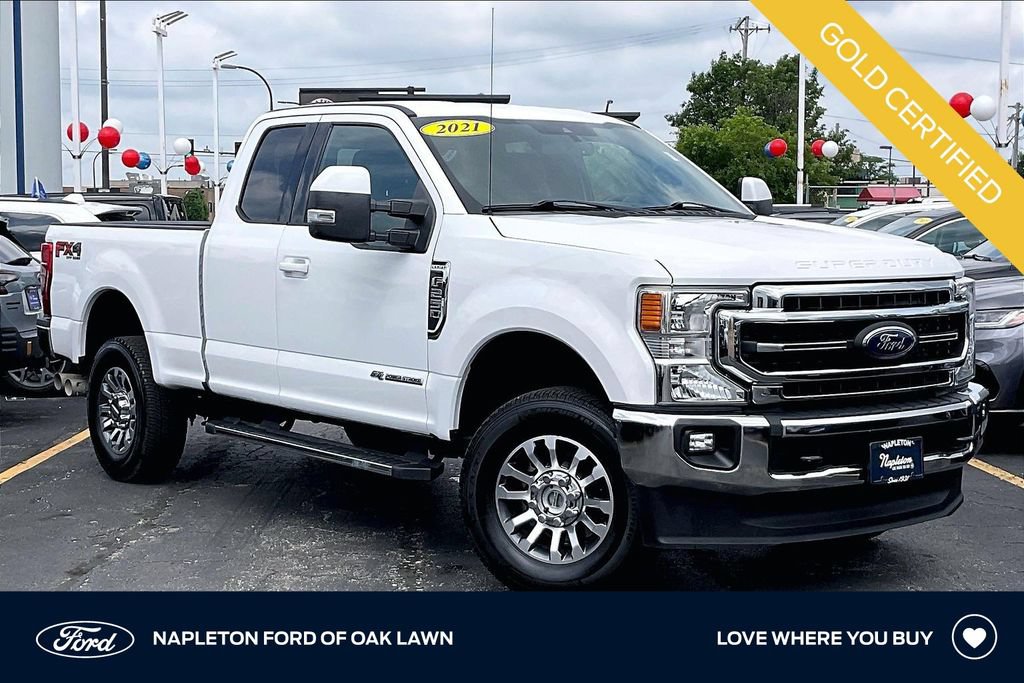 Certified 2021 Ford F250 Lariat w/ Lariat Value Package AWD/4WD image 1