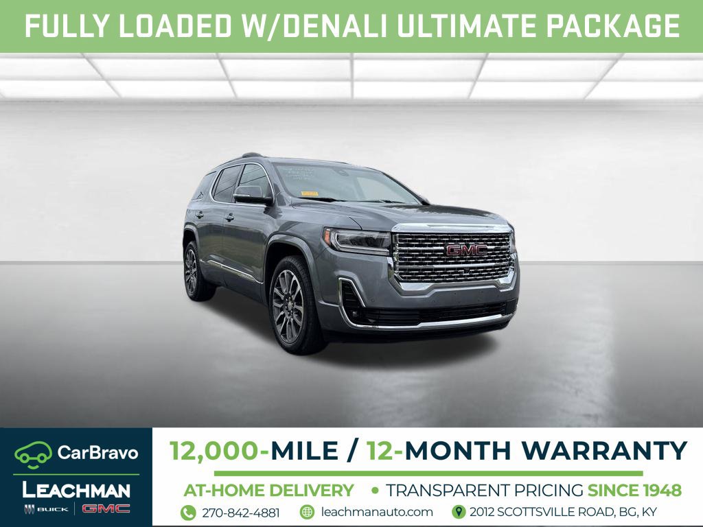 Used 2022 GMC Acadia Denali w/ Denali Ultimate Package