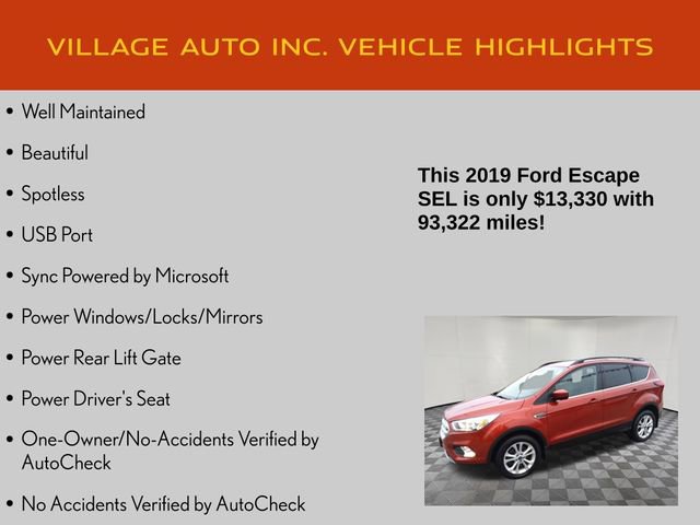 Used 2019 Ford Escape SEL image 7