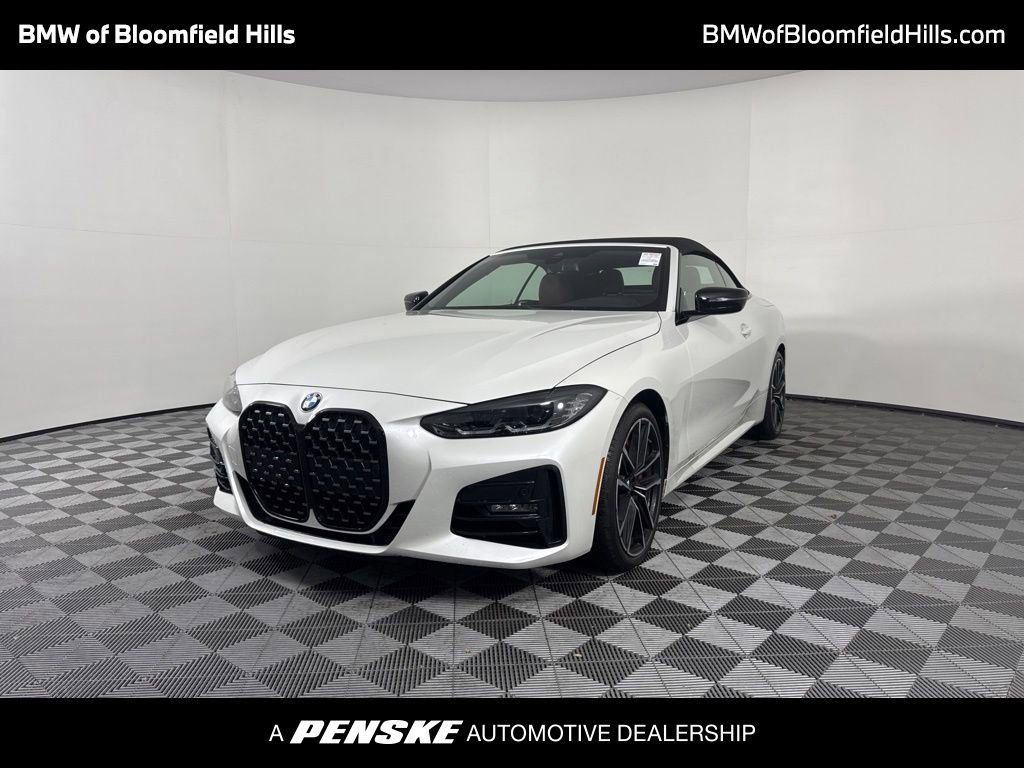 Certified 2023 BMW 430i xDrive Convertible w/ M Sport Package image 1