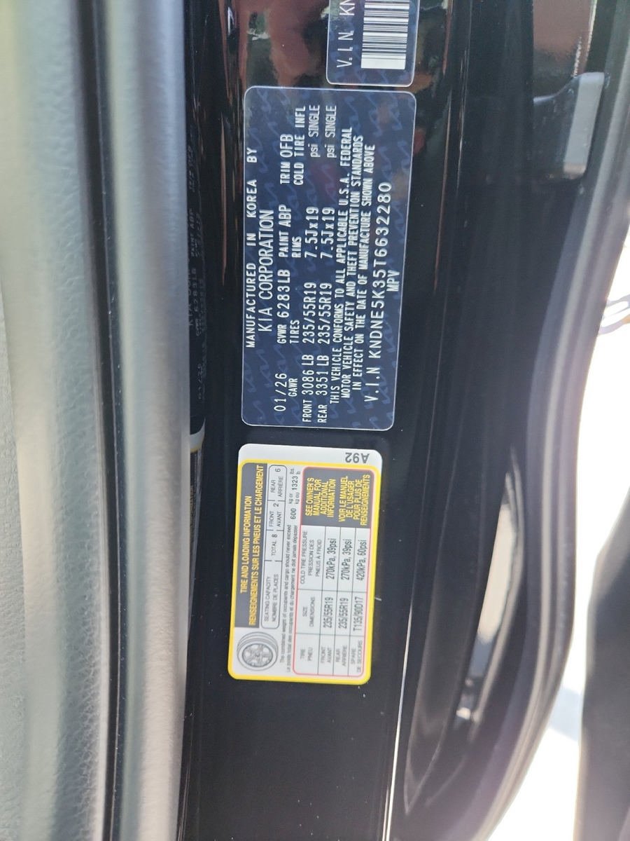 New 2026 Kia Carnival SX w/ SX Dark Edition Package FWD image 58