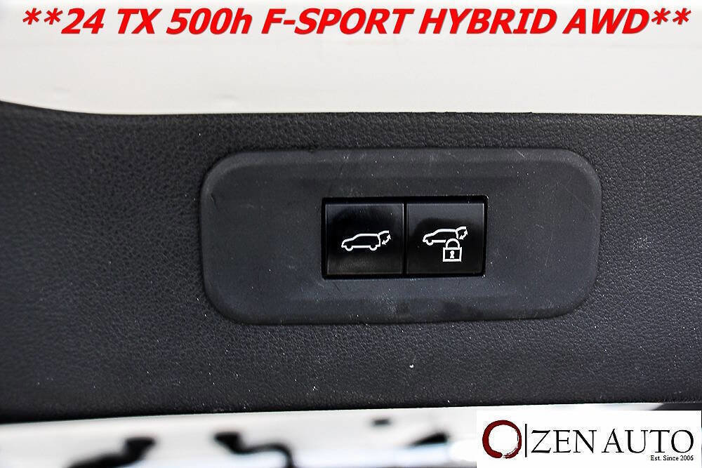 Used 2024 Lexus TX 500h AWD w/ Technology Package image 52