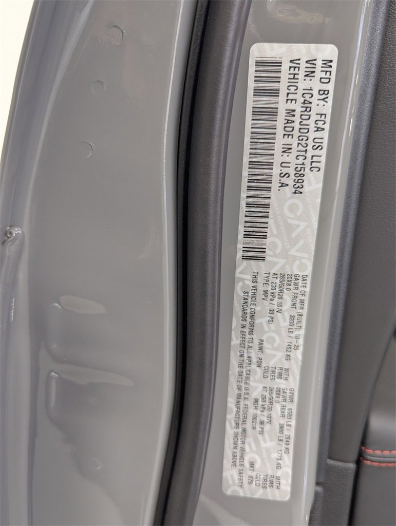 New 2026 Dodge Durango GT image 33