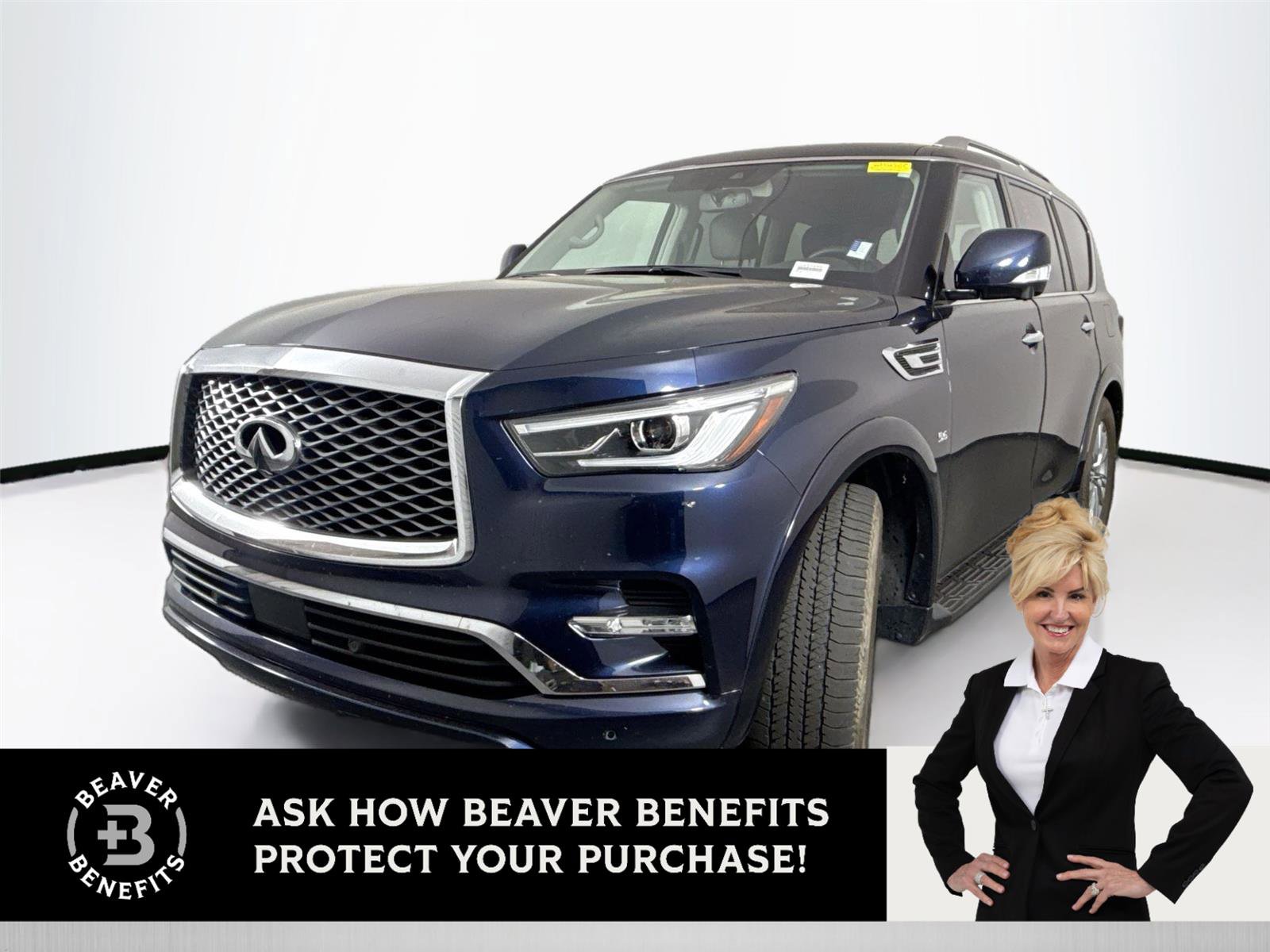 Used 2019 INFINITI QX80 Luxe w/ All-Season Package
