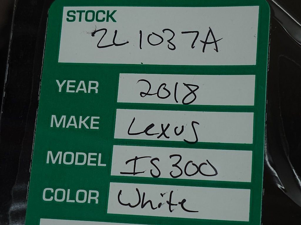 Used 2018 Lexus IS 300 AWD w/ Premium Package image 30