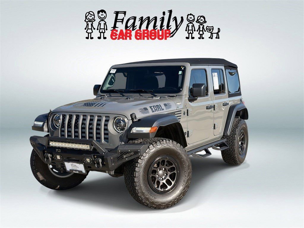 Used 2023 Jeep Wrangler Unlimited Sport image 1