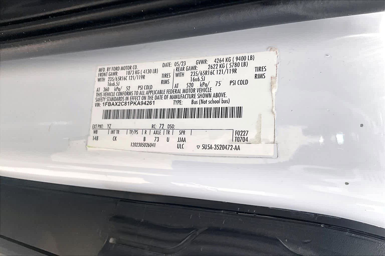 Used 2023 Ford Transit 350 XLT RWD image 33