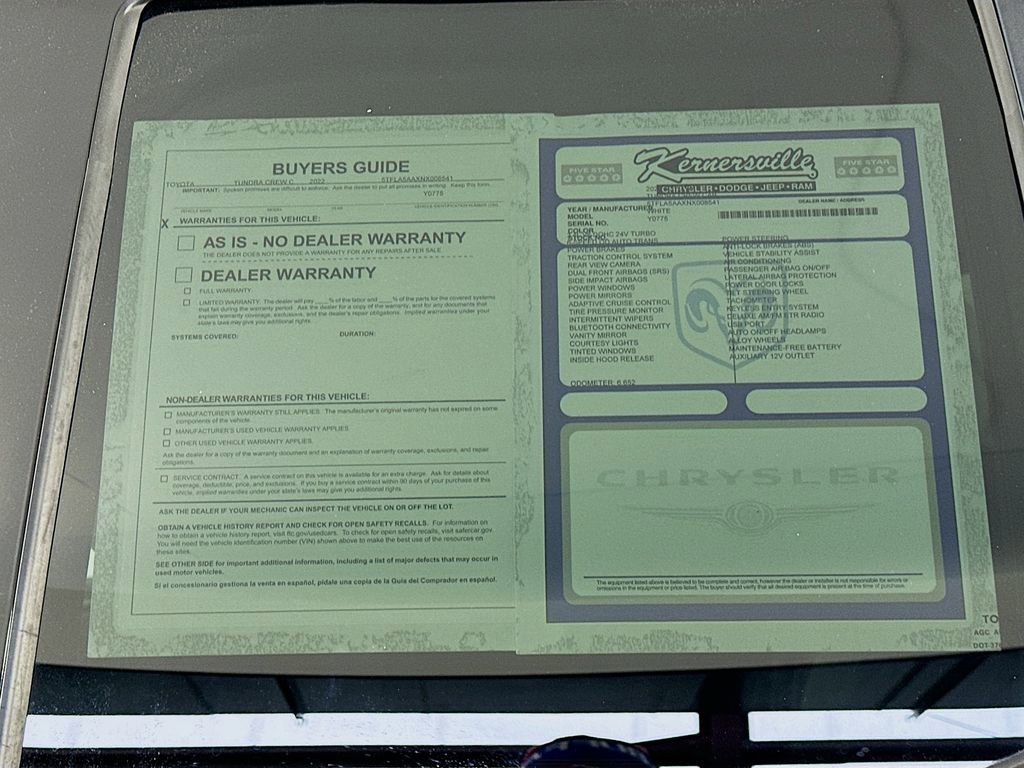 Used 2022 Toyota Tundra SR5 w/ SR5 Convenience Package RWD image 35