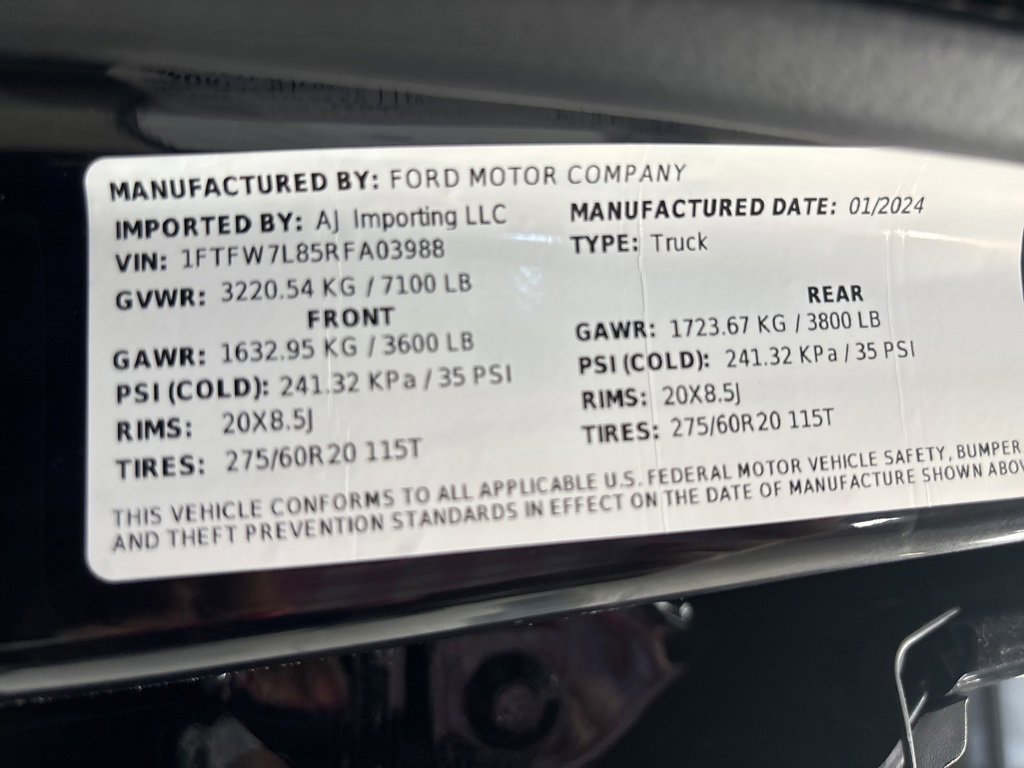 Used 2024 Ford F150 Platinum image 32