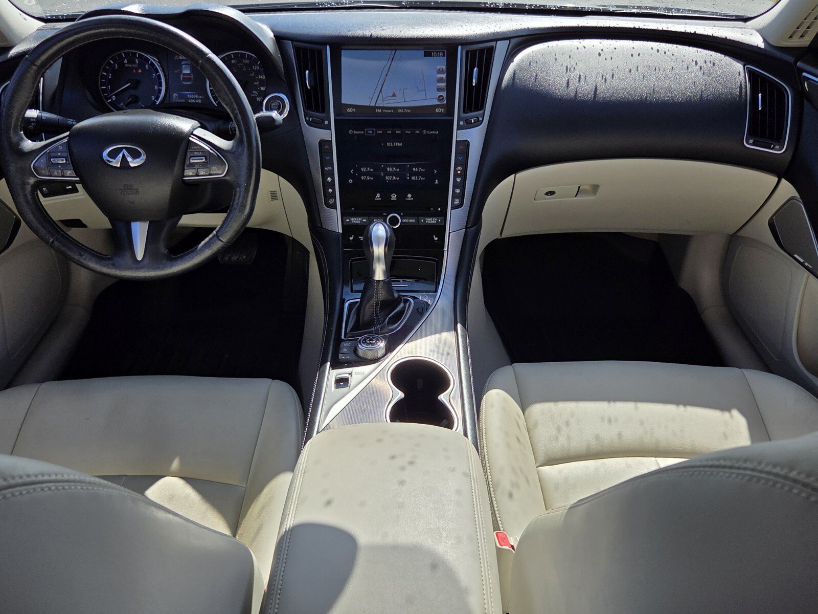 Used 2017 INFINITI Q50 3.0t Premium w/ 3.0T Premium Plus Package RWD image 12