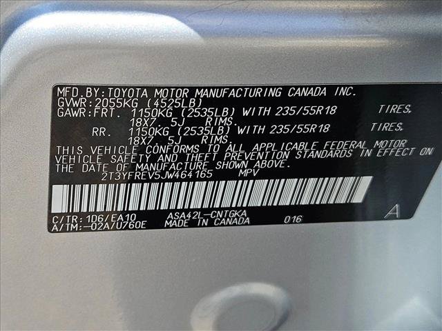 Used 2018 Toyota RAV4 Platinum FWD image 28