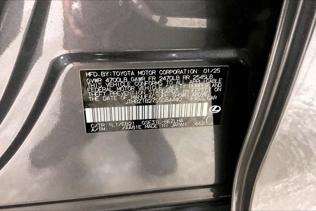 Used 2025 Lexus IS 350 F Sport w/ Accessory Package 2 RWD image 39