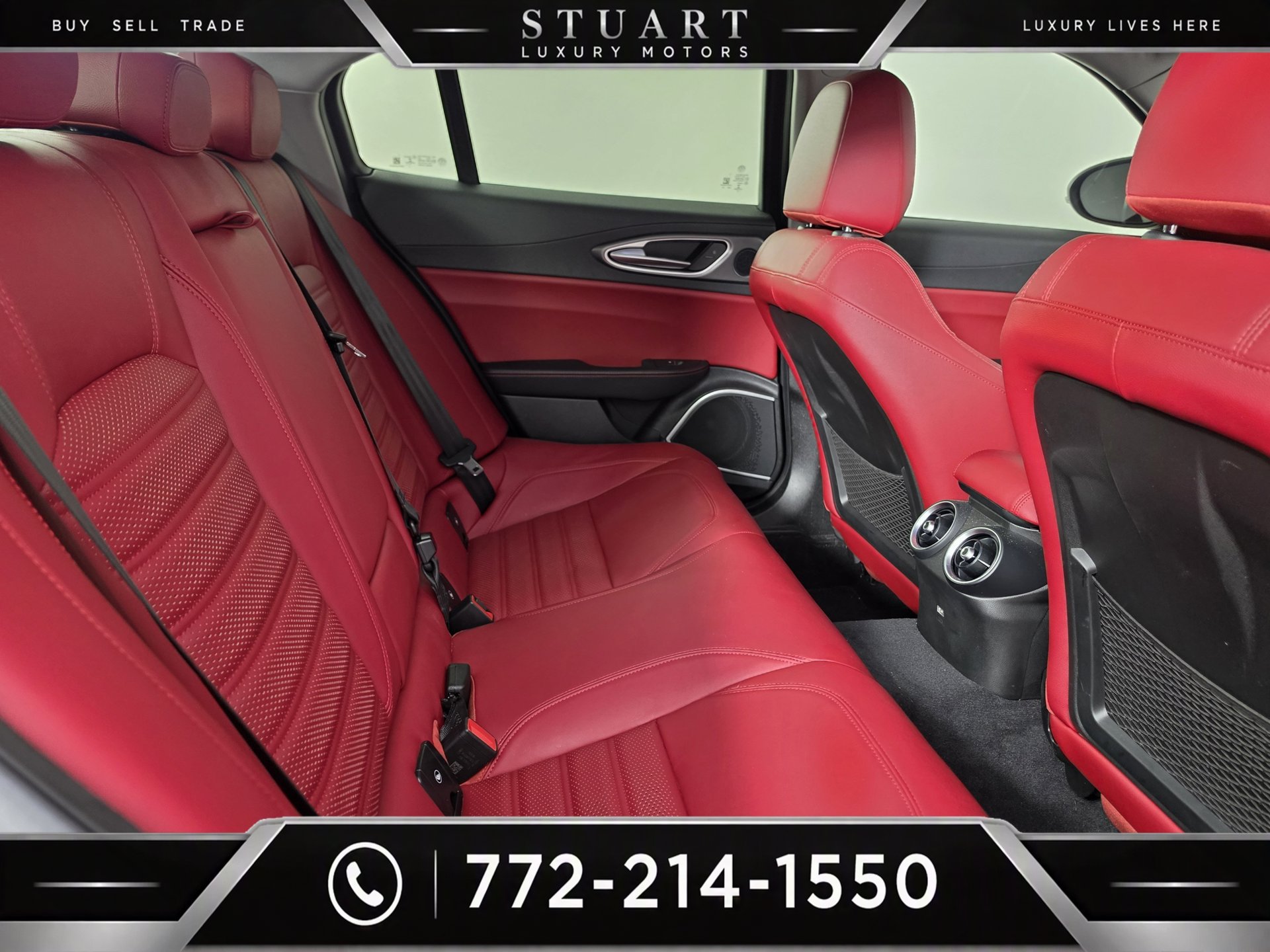 Used 2019 Alfa Romeo Giulia Ti Sport w/ Quick Order Package 22U Sport RWD image 27
