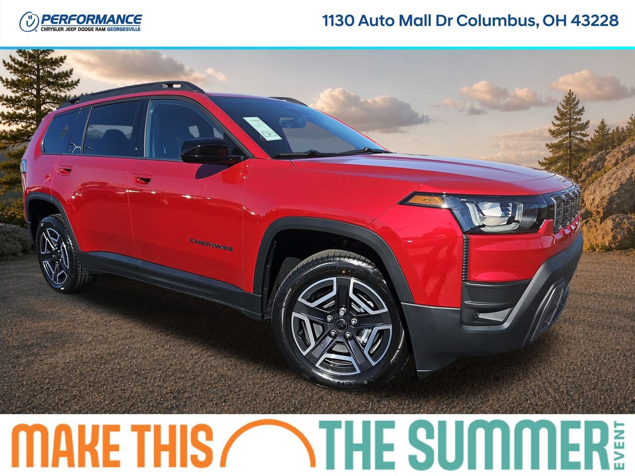 New 2026 Jeep Cherokee Laredo AWD/4WD image 1