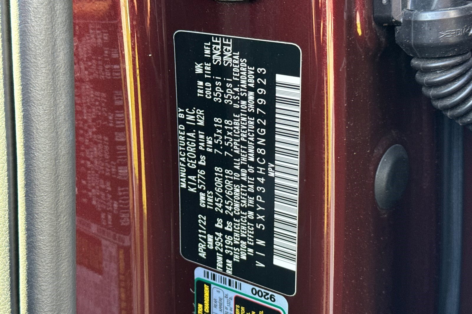 Used 2022 Kia Telluride EX image 20